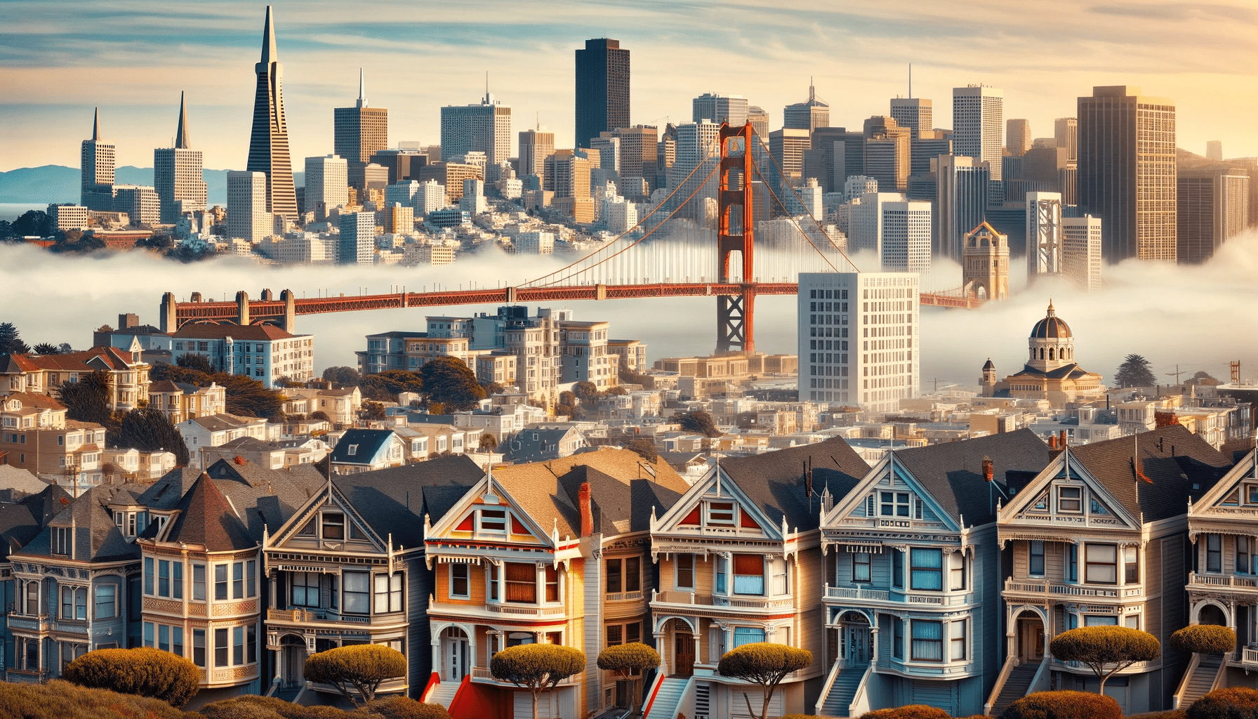 Picture of downtown San Francisco, California